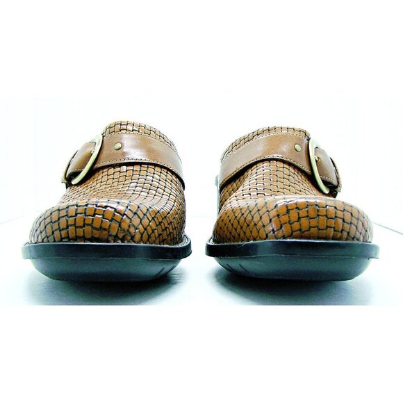 Clarks Artisan Collection Buckle Clogs Mules Shoes - Picture 4 of 11